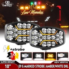 2x LED Zusatzscheinwerfer 120W