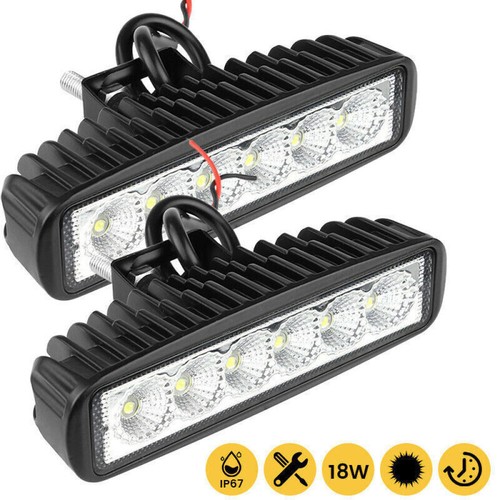 Led arbeitsscheinwerfer 18w - arbeitsscheinwerfer, 2x