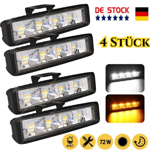Led arbeitsscheinwerfer - 4x,