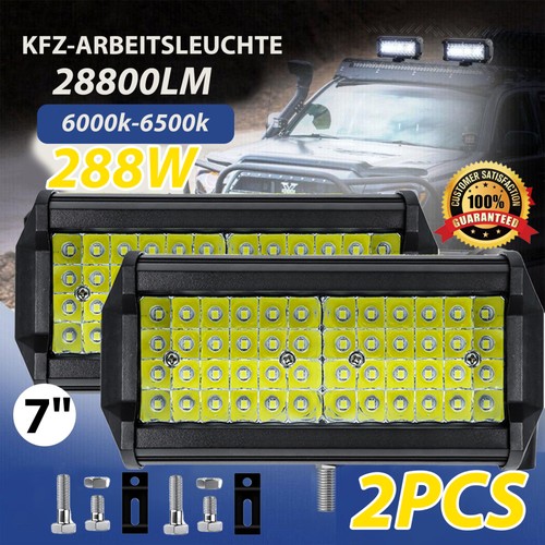 Led arbeitsscheinwerfer - 2x,