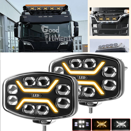 Led zusatzscheinwerfer 120w - 2x,