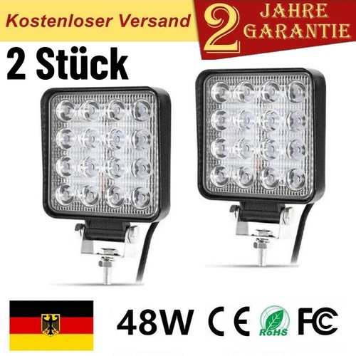Led arbeitsscheinwerfer kfz - arbeitsscheinwerfer, 2x