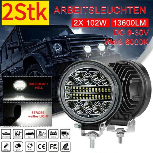 102w led fernscheinwerfer - 2x,