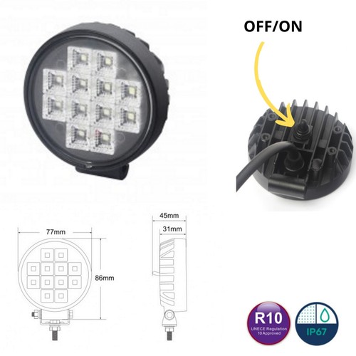 Led arbeitsscheinwerfer 12v - led,
