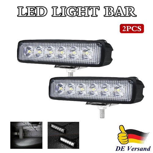 Led arbeitsscheinwerfer - 2x,