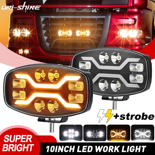 Led zusatzscheinwerfer - 2x, 10"